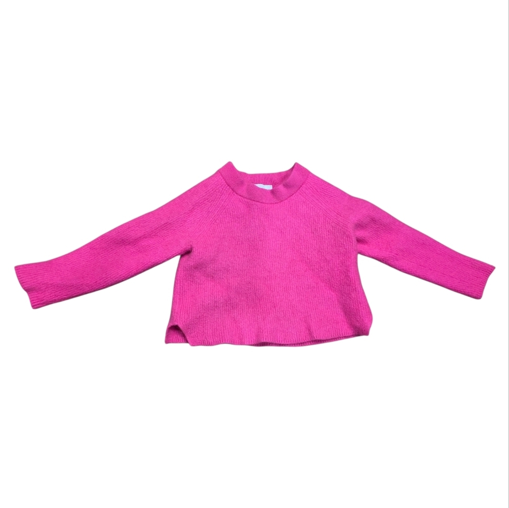 White + Warren 100% Cashmere Pink Sweater L